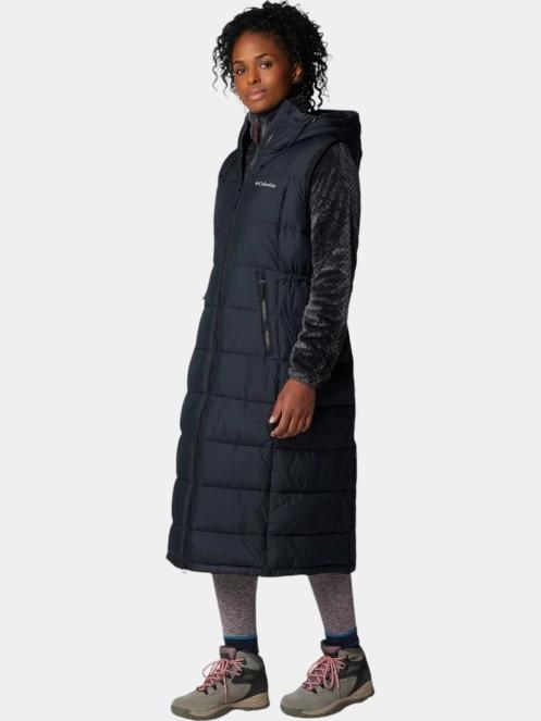 Columbia Pike Lake Long Vest női mellény fekete színben 3