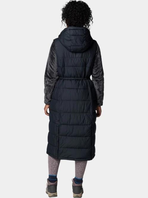 Columbia Pike Lake Long Vest női mellény fekete színben 4
