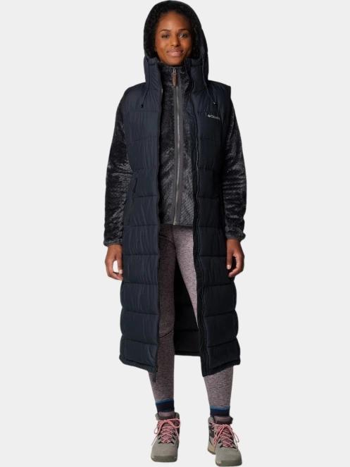 Columbia Pike Lake Long Vest női mellény fekete színben 5