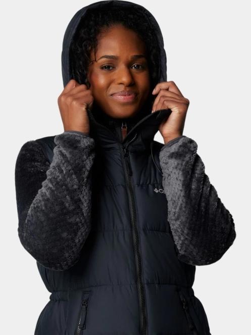 Columbia Pike Lake Long Vest női mellény fekete színben 8