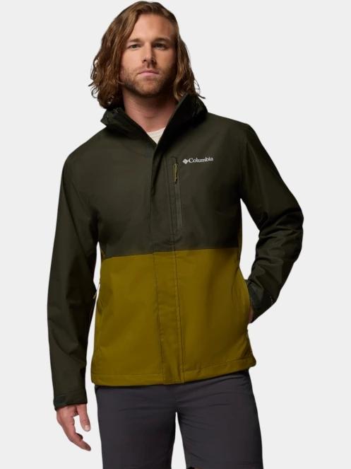 Columbia Hikebound II Jacket férfi esőkabát sötétzöld színben 2