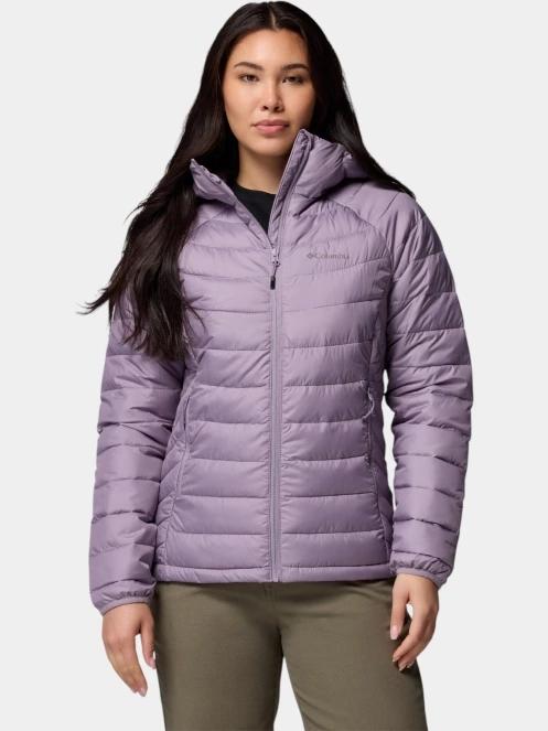 Columbia Powder Lite II Hooded Jacket női átmeneti kabát lila színben 2