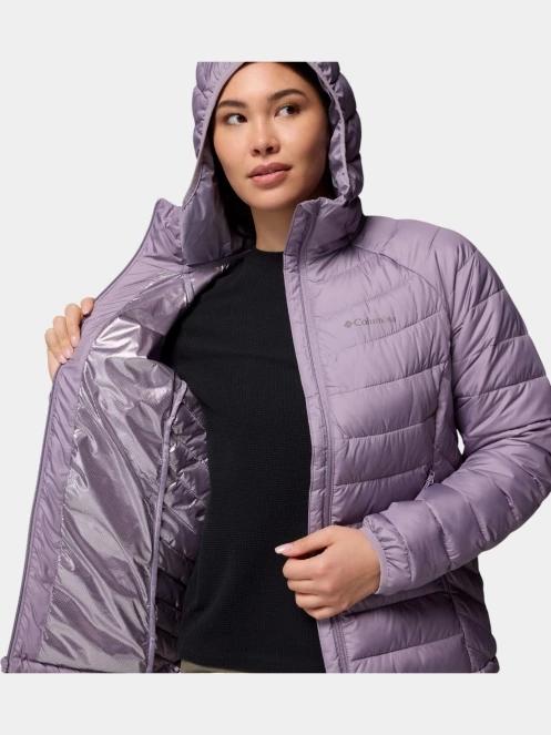 Columbia Powder Lite II Hooded Jacket női átmeneti kabát lila színben 8