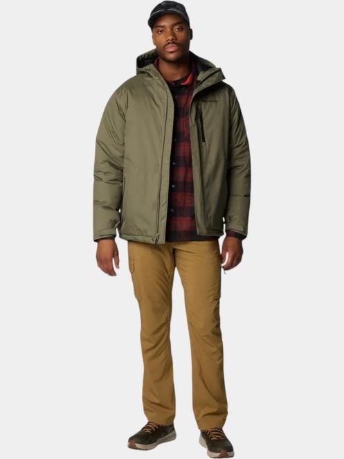 Columbia Oak Harbor II Insulated Jacket férfi télikabát zöld színben 5