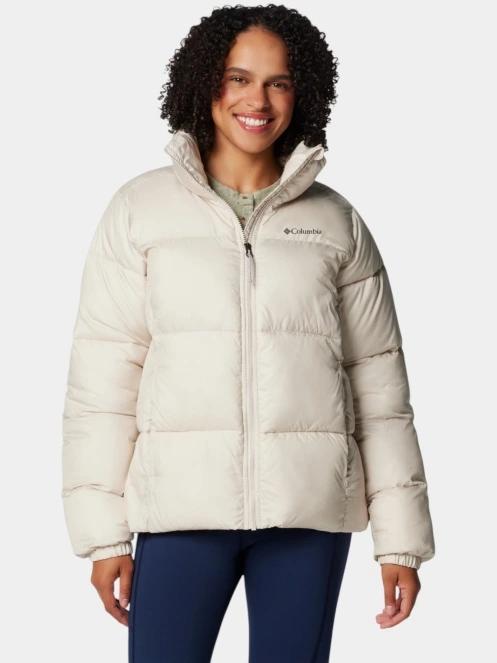 Columbia Puffect II Full Zip Jacket női télikabát homok színben 2