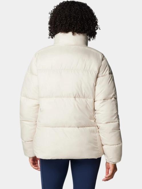 Columbia Puffect II Full Zip Jacket női télikabát homok színben 4