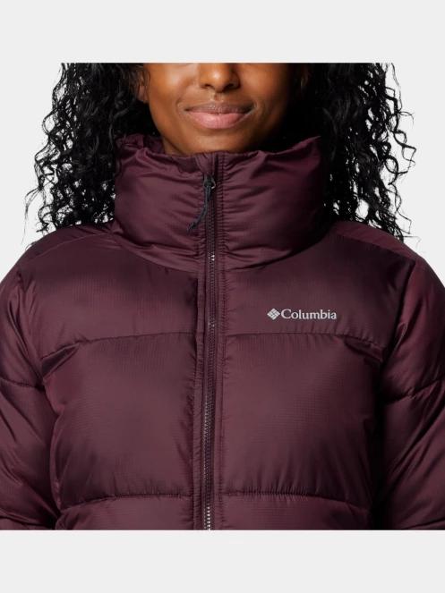 Columbia Puffect II Full Zip Jacket női télikabát piros színben 7