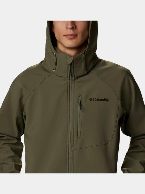 Columbia Cascade Ridge III Softshell férfi softshell kabát zöld színben 5