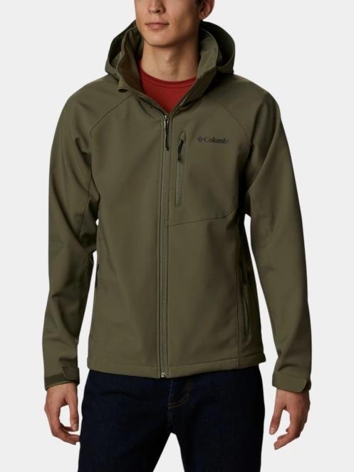 Columbia Cascade Ridge III Softshell férfi softshell kabát zöld színben 2