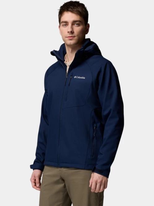 Columbia Cascade Ridge III Softshell férfi softshell kabát sötétkék színben 3