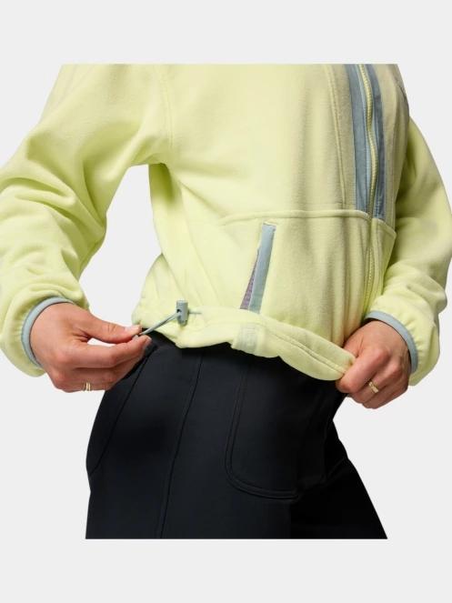 Columbia Backbowl II Full Zip Fleece női polár pulóver sárga színben 7