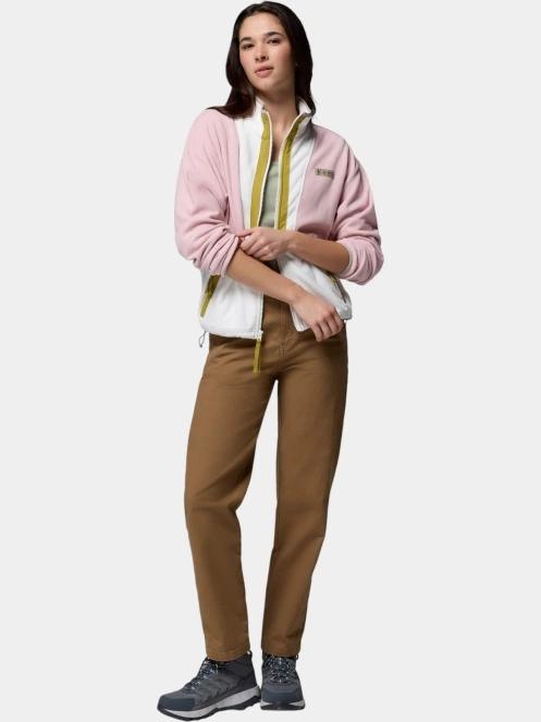 Columbia Backbowl II Full Zip Fleece női polár pulóver rózsaszín színben 5