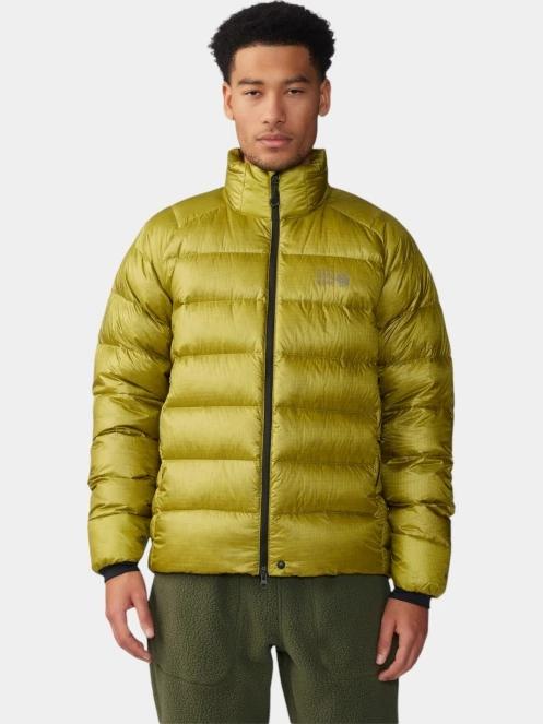 Mountain Hardwear Phantom Alpine Down Jacket férfi pehelykabát sárga színben 2