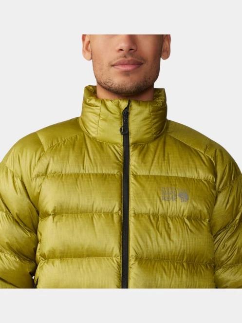 Mountain Hardwear Phantom Alpine Down Jacket férfi pehelykabát sárga színben 5