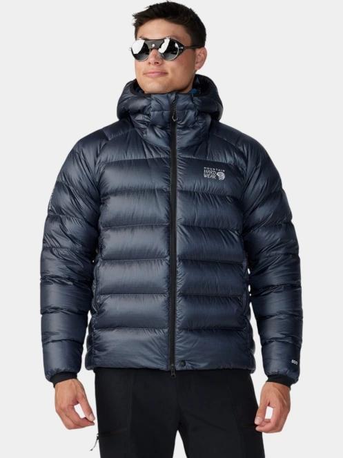 Mountain Hardwear Phantom Alpine Down Hooded Jacket férfi pehelykabát kék színben 2
