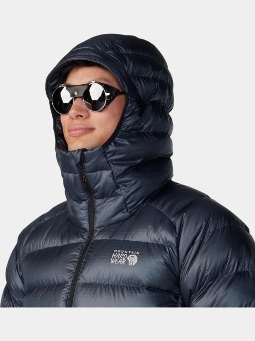 Mountain Hardwear Phantom Alpine Down Hooded Jacket férfi pehelykabát kék színben 6