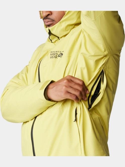 Mountain Hardwear Stretch Ozonic Insulated Jacket férfi túrakabát sárga színben 7