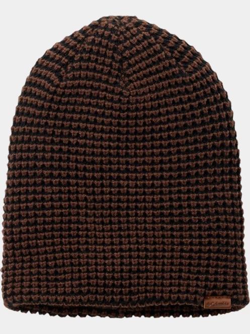 Columbia Landroamer Waffle Beanie férfi kötött sapka barna színben 2