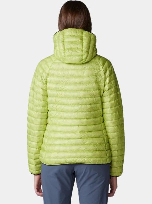 Mountain Hardwear Ghost Whisperer UL Hoody női pehelykabát zöld színben 4