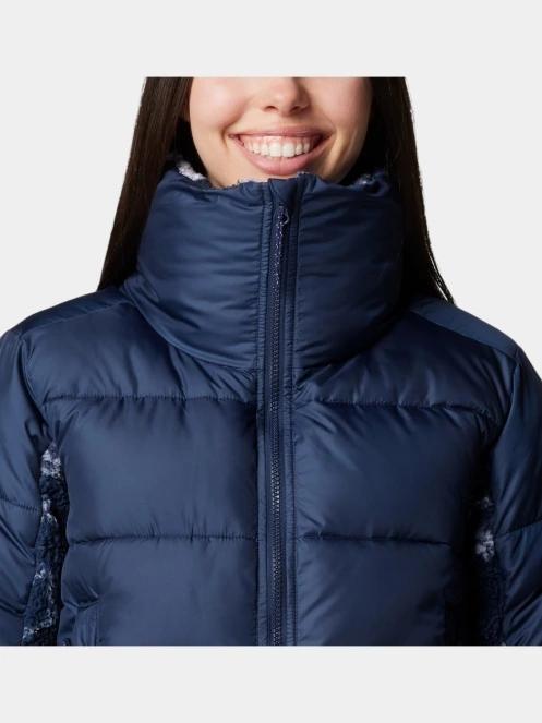 Columbia Leadbetter Point II Print Sherpa Hybrid női átmeneti kabát kék színben 7