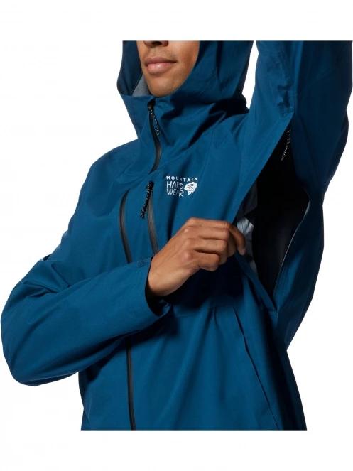 Mountain Hardwear Stretch Ozonic Jacket férfi esőkabát kék színben 5