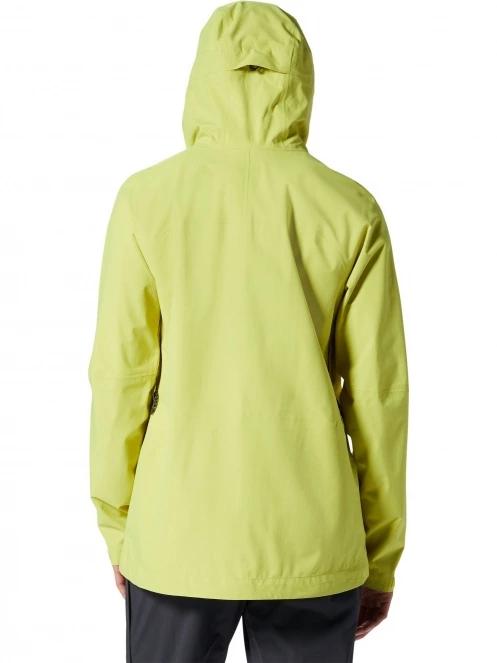 Mountain Hardwear Stretch Ozonic Jacket női esőkabát sárga színben 4