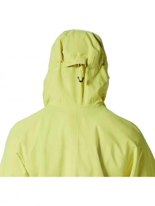 Mountain Hardwear Stretch Ozonic Jacket női esőkabát sárga színben 8