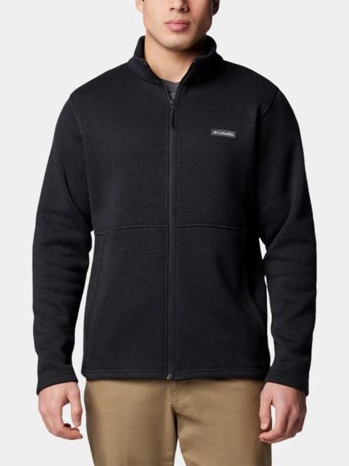 Columbia Alto Pass Full Zip Fleece férfi polár pulóver fekete színben 2
