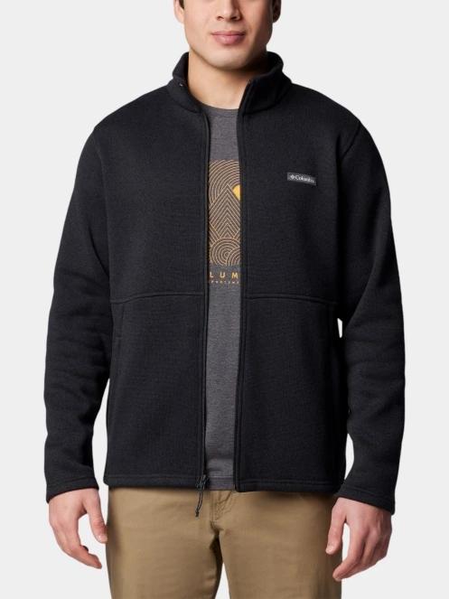 Columbia Alto Pass Full Zip Fleece férfi polár pulóver fekete színben 5