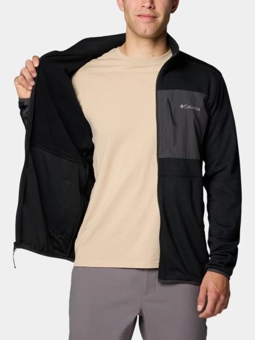 Columbia Columbia Hike Full Zip II férfi polár pulóver fekete színben 6