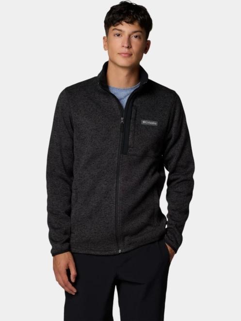 Columbia Sweater Weather Full Zip férfi polár pulóver fekete színben 2