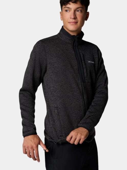 Columbia Sweater Weather Full Zip férfi polár pulóver fekete színben 6