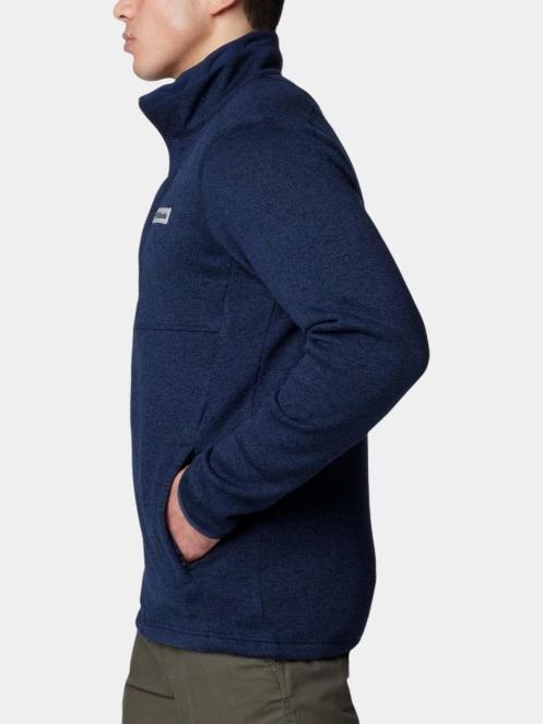 Columbia Sweater Weather Full Zip férfi polár pulóver kék színben 3