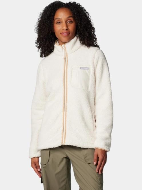 Columbia West Bend Full Zip II női polár pulóver homok színben 2