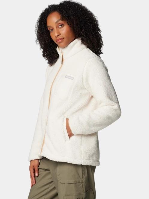 Columbia West Bend Full Zip II női polár pulóver homok színben 3