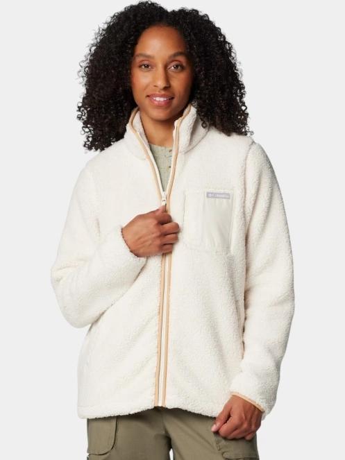 Columbia West Bend Full Zip II női polár pulóver homok színben 6
