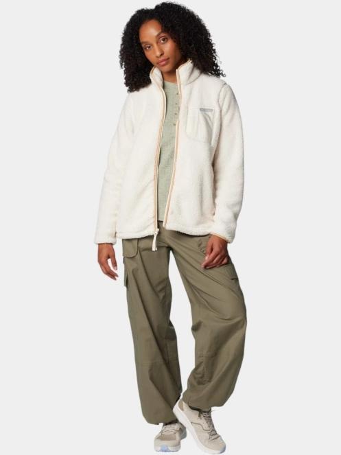 Columbia West Bend Full Zip II női polár pulóver homok színben 5