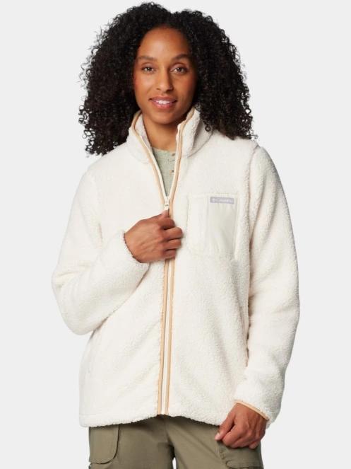 Columbia West Bend Full Zip II női polár pulóver homok színben 6