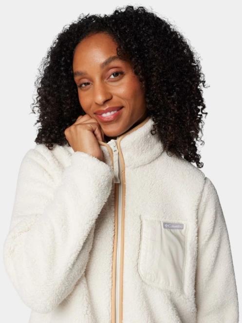 Columbia West Bend Full Zip II női polár pulóver homok színben 7