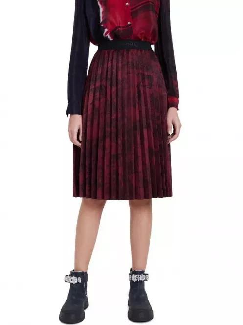 Desigual Fal Cooper női szoknya zöld színben 2