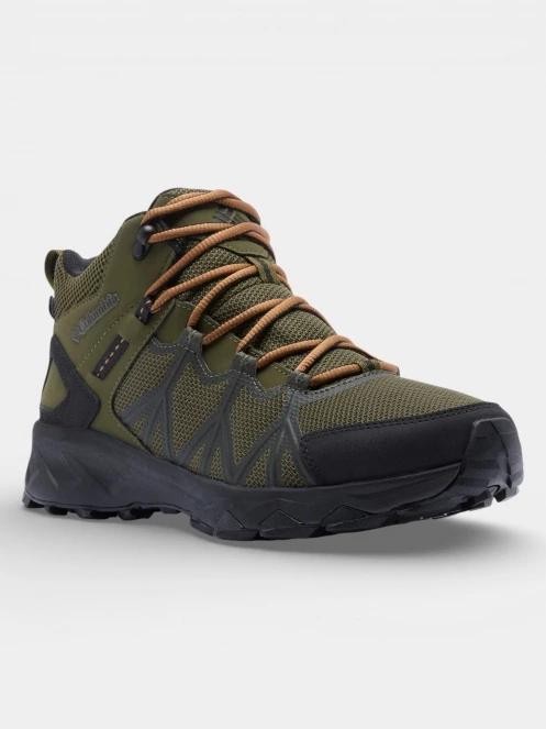 Columbia Peakfreak II Mid Outdry férfi vízhatlan túrabakancs zöld színben 2