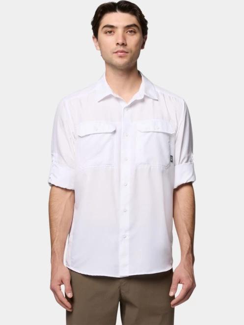 Mountain Hardwear Canyon Long Sleeve Shirt férfi hosszú ujjú túraing fehér színben 6