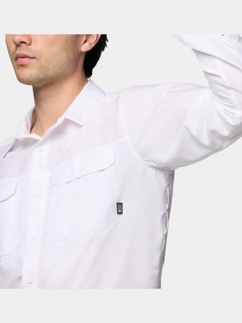 Mountain Hardwear Canyon Long Sleeve Shirt férfi hosszú ujjú túraing fehér színben 7