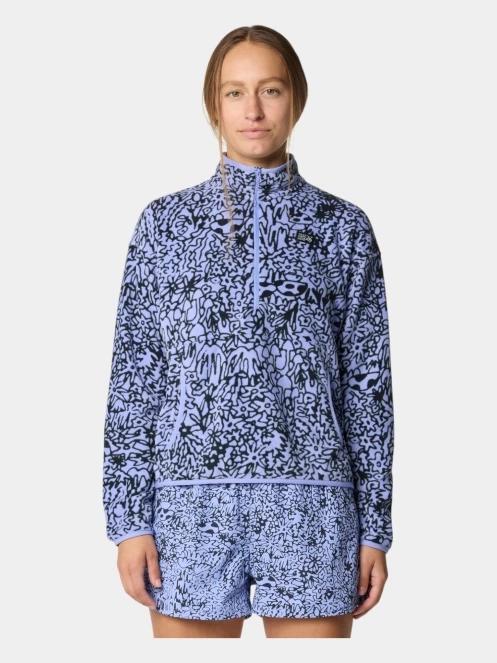Mountain Hardwear Microchill Pullover női polár pulóver kék színben 2