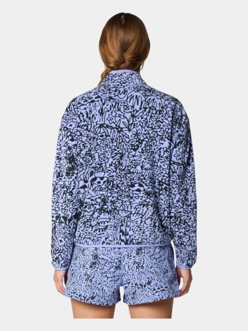 Mountain Hardwear Microchill Pullover női polár pulóver kék színben 4