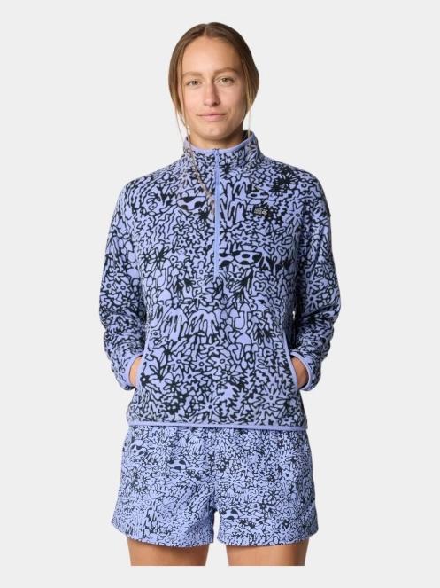 Mountain Hardwear Microchill Pullover női polár pulóver kék színben 6