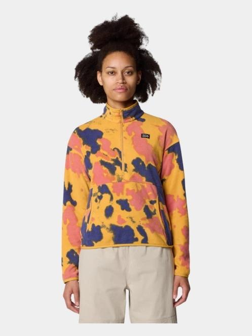Mountain Hardwear Microchill Pullover női polár pulóver sárga színben 2