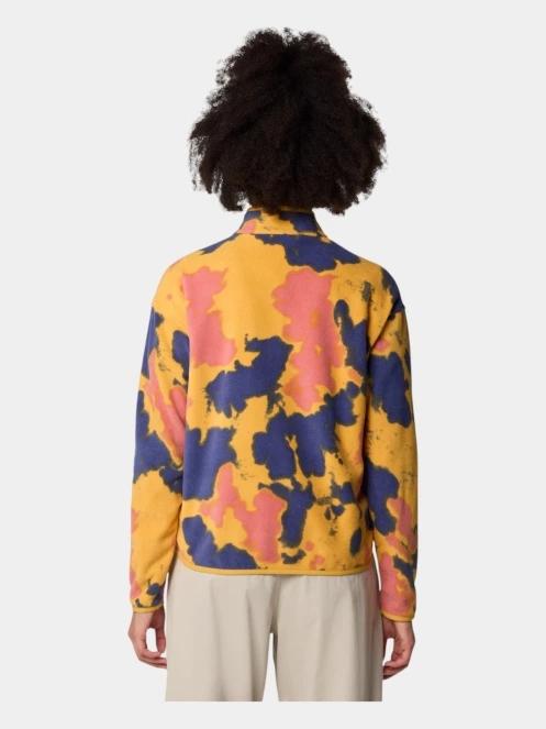 Mountain Hardwear Microchill Pullover női polár pulóver sárga színben 4