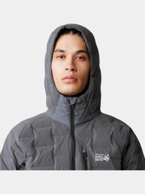 Mountain Hardwear Stretchdown Hoody férfi pehelykabát fekete színben 5