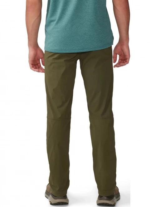 Mountain Hardwear Basin Trek Pant férfi túranadrág zöld színben 4